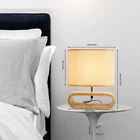 40W Table Lamp E26 Desk Lamp 110-120V For Nightstand, Side Table, Dining Table