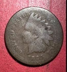 1864 US Indian Head Cent! "Bronze" Variety! Lower Grade! Old US Coin!