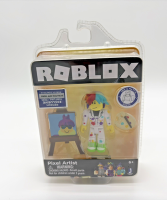 Roblox Jazwares Collection Pixel Artist Single Figure Pack Upside