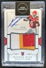 2023 Panini National Treasures Rashee Rice Crossover Rookie Patch Auto RC #/99