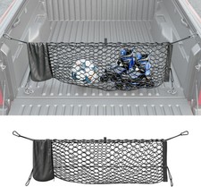 Truck Bed Cargo Net Cargo Storage Net 49.21x18.11 For 24 2025 Toyota Tacoma
