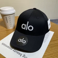 New ALO Yoga Off-Duty Cap Black Unisex Adjustable Hat
