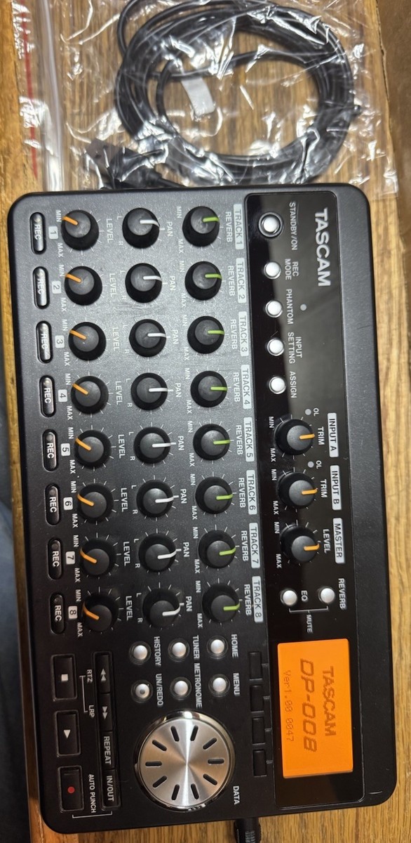 Tascam DP-008 Digital Multi Track Recorder for sale online | eBay