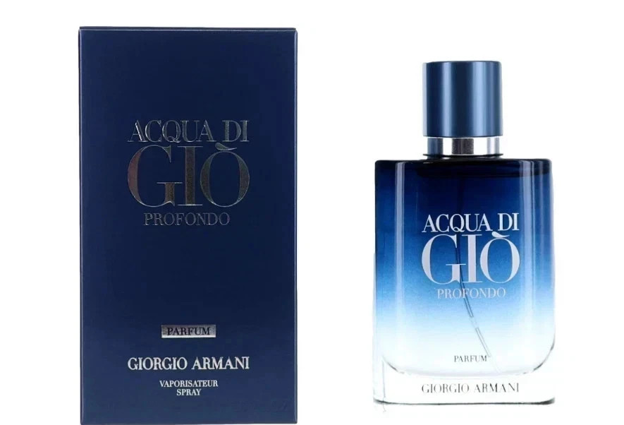 Acqua Di Gio Profondo by Giorgio Armani 3.4 oz Parfum Spray for Men Quick  Ship