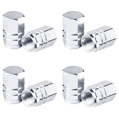 8Pcs Tire Trunk Valve Caps Aluminum Car Wheel Dustproof Caps for ...