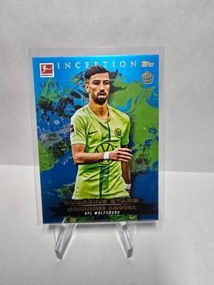 Mohammed Amoura /99 RC Topps Inception Bundesliga 2024/25 VfL Wolfsburg