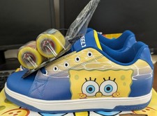 HEELYS SPLIT SPONGEBOB MENS SNEAKERS US SIZE 8 NEW WITH TAGS NIB