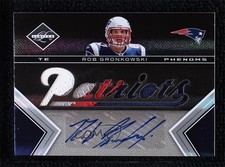 2010 Panini Limited Phenoms 144/199 Rob Gronkowski #215 Auto 00em