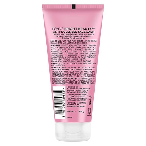 POND's Bright Beauty Anti-Dullness & Brightening Facewash With Niacinamide | For - Picture 9 of 9