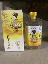 1 bouteille de gin japonais etsu double yuzu 43° 70 cl