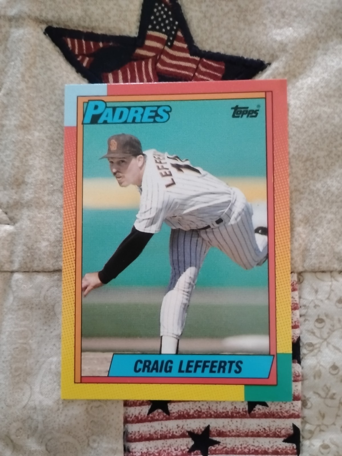 Craig Lefferts - 1990 Topps Traded Limited Edition (Tiffany) Baseball