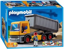 Playmobil 3265 Muldenkipper Truck LKW Baustelle Transporter RC-fähig SELTEN RAR