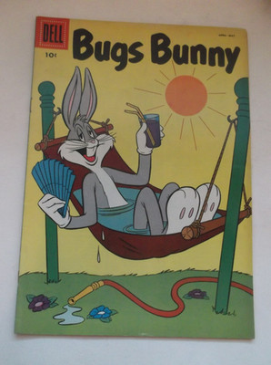 DELL COMIC: BUGS BUNNY #48, THE SHIP SINKERS, W/ELMER/TWEETY/SLYVESTER, 1956, FN