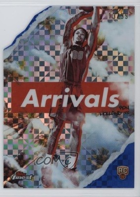 2024-25 Topps Finest Arrivals Blue X-Fractor 13/99 Ron Holland II Rookie RC 1s9z