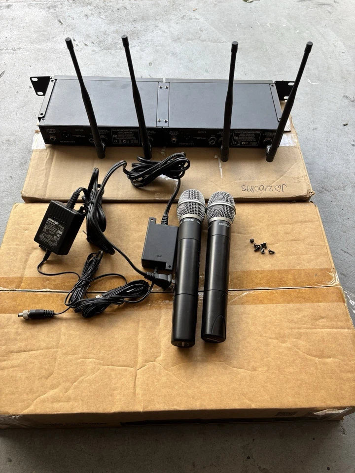 Shure ULXP4/ULX2-SM58 Wireless Microphone System 662Mhz-698Mhz - Image 4 of 4