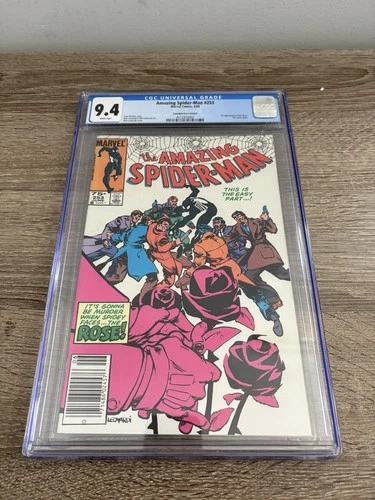 Amazing Spider-Man 253 (Marvel, 1984)  CGC 9.4  **1st Appearance The Rose**