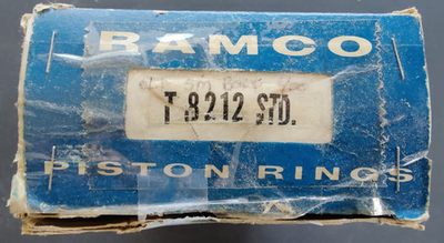 #ad TRW RAMCO T8212 STD Piston Ring Set for 1968 69 Oldsmobile 400 V8 3.870quot; Bore $35.00