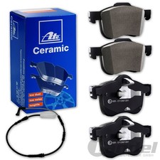 ATE CERAMIC BREMSBELÄGE + WARNKONTAKT VORNE passend für BMW 5er E60 E61 6er E64