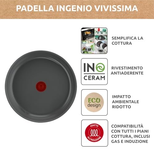 Lagostina Ingenio Vivissima 22cm | Antiaderente Ceramica e Induzione - 3