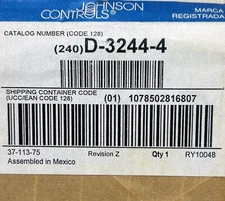 Johnson Controls D-3244-4 Pneumatic Damper Actuator, 0 To 25 PSI, 4" Stroke