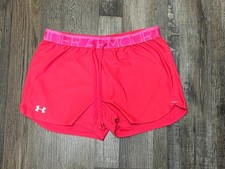 Under Armour Play Up Shorts Womens Size Medium Heatgear Loose Fit Drawstring