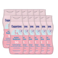 Water Babies Sunscreen Lotion SPF 50, Pediatrician Recommended Water Resistant,
