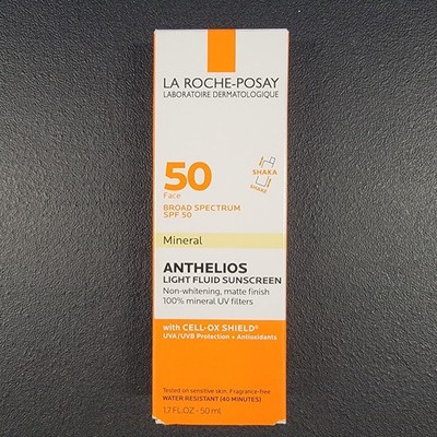La Roche-Posay Anthelios Tinted Mineral SPF 50 1.7 fl. oz. Exp 12/2027