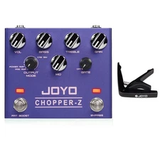 JOYO Distortion Pedal Modern Metal Tone High Gain Amp Simulator Free Guitar Capo