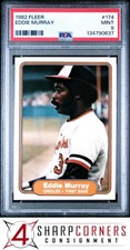 1982 FLEER #174 EDDIE MURRAY ORIOLES HOF PSA 9