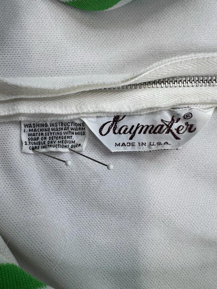 Vestido Tenis Deportivo Vintage Años 70 Lacoste Haymaker Blanco Mod Talla Pequeña Foto 4 de 4