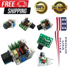 2000W PWM AC Motor Speed Control Module - Adjustable Voltage Regulator 50-220V
