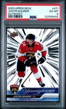 2023 UPPER DECK OUTBURST #471 JUSTIN SOURDIF ROOKIE RC PSA 6