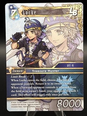 Final Fantasy TCG - Locke - LB 27-121R - Journey Of Discovery