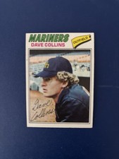 1977 Topps - Dave Collins, Bob Jones #431 Bobby Jones Pictured (RC) Mariners