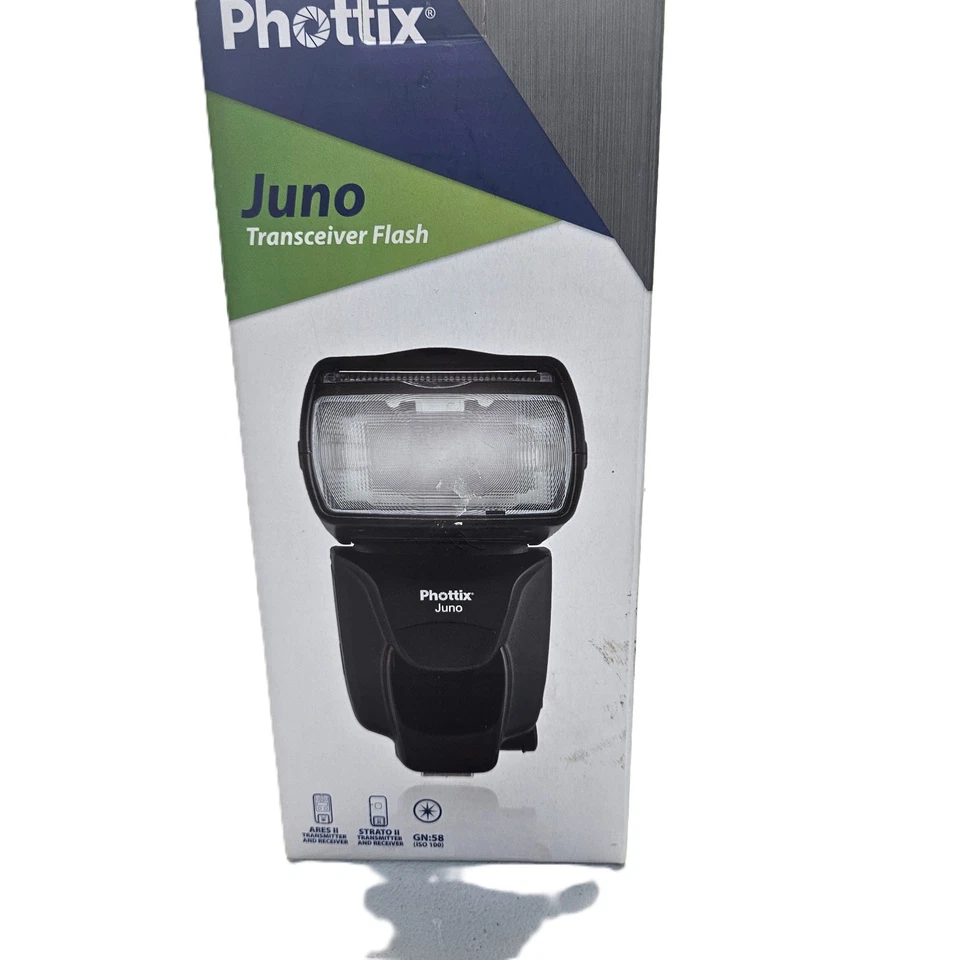 Phottix Juno Transceiver Flash (Model F1102 / FCC P9M-JUNO) – NEW OPEN BOX - Image 4 of 4