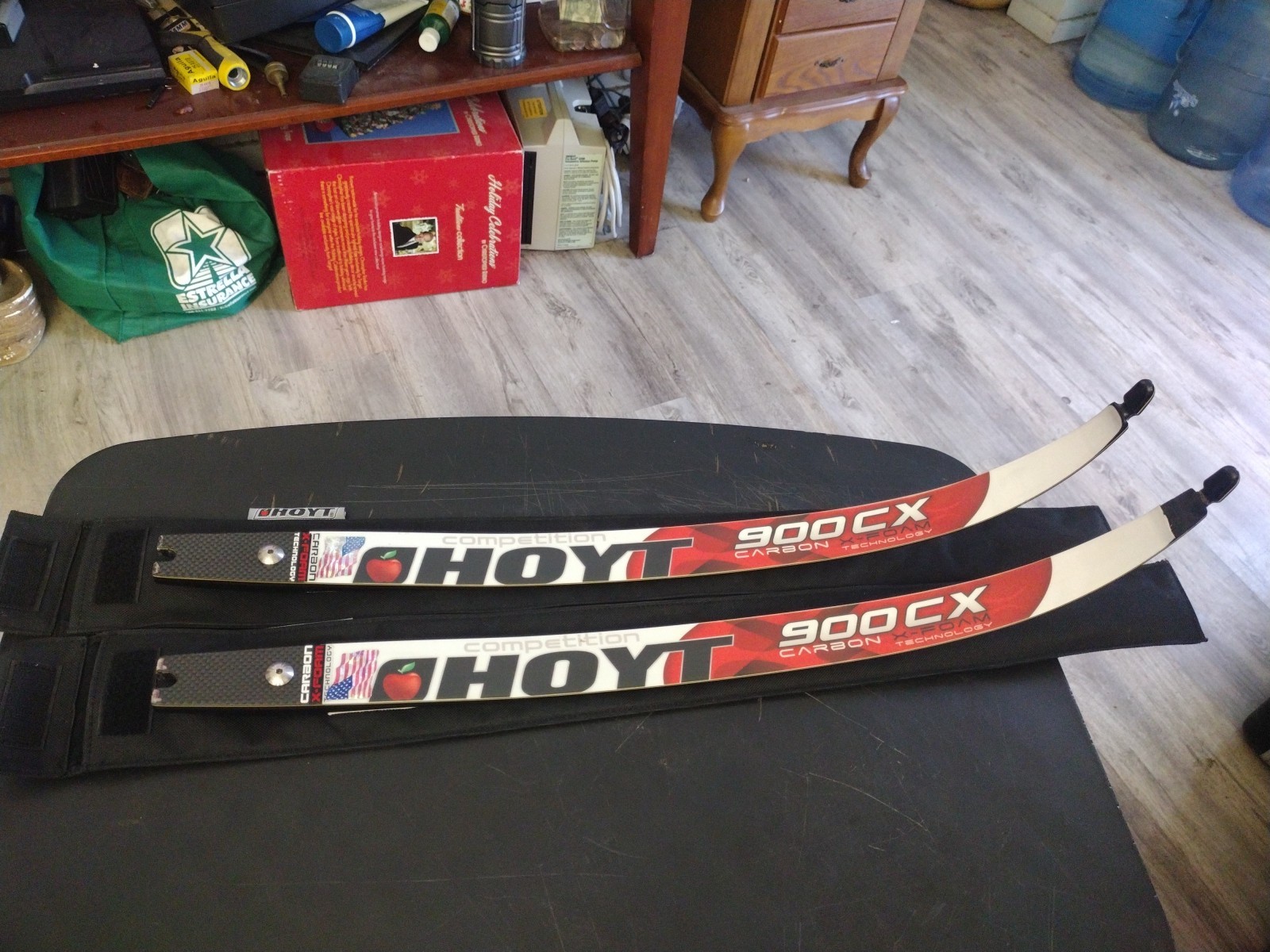 Hoyt Competition 900CX Carbon X-Foam 36Lbs Long Recurve Limbs Used