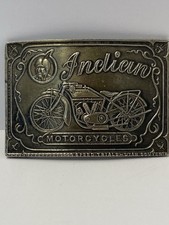 indian motorcycles brass vintage Lewis buckle