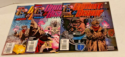 GAMBIT & BISHOP SONS OF ATOM VOL. 1 Issues# 1-3 (MARVEL 2001) F/VF