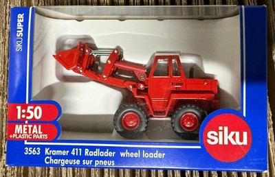 Siku SIKUSUPER  1:50 3563 Kramer 411 Radlader, rot - NEU - OVP