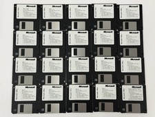 Microsoft Office 4.2d Vintage Floppy Disc Lot Set Of 20