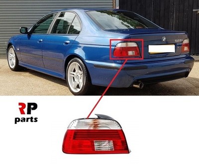 Für BMW 5er Serie E39 00-04 Rücklicht Lampen Mit Weißem Blinker Links N/S