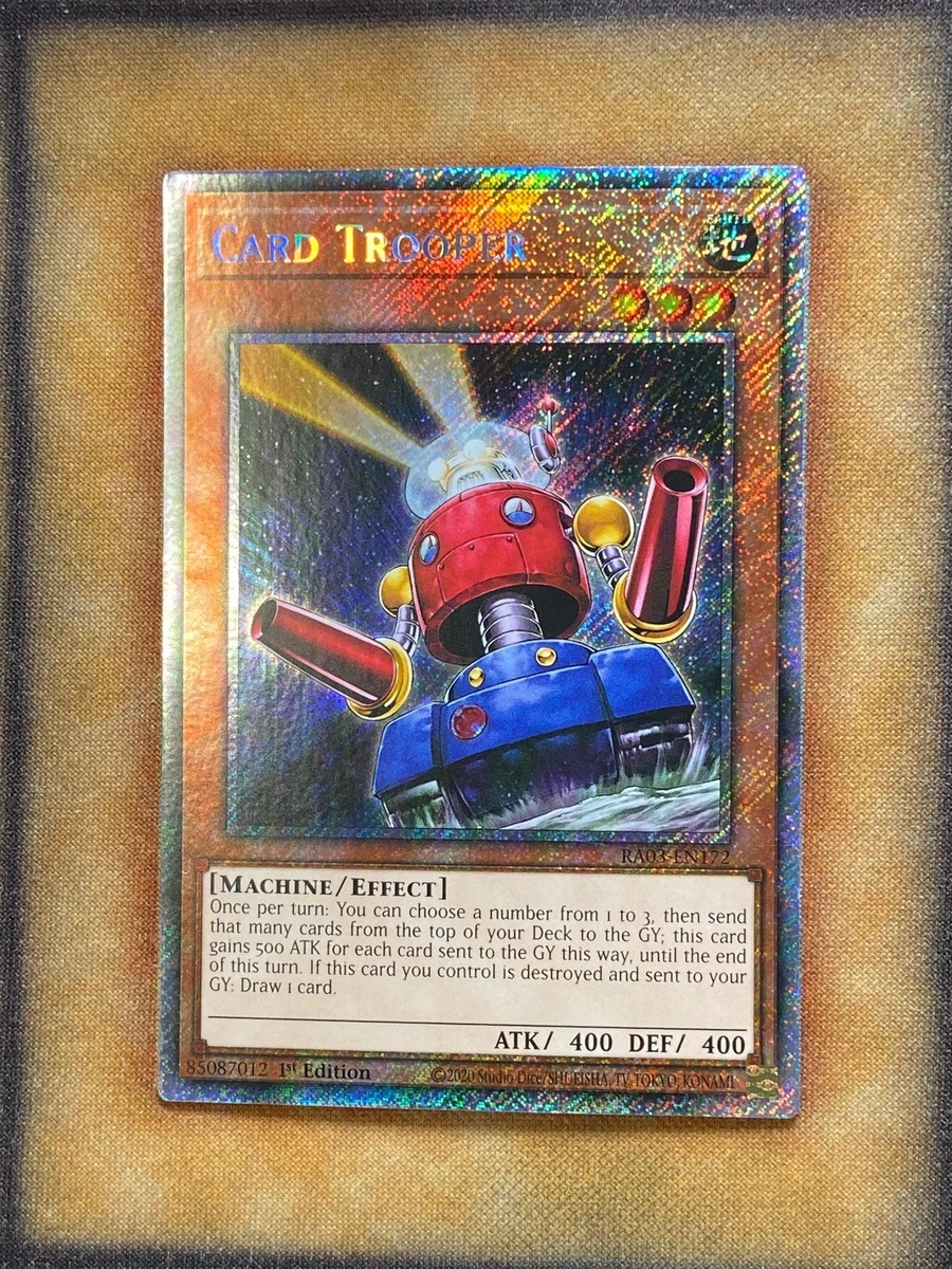 card trooper collector rare Card Trooper Yu-Gi-Oh! TCG Individual Trading Card Games for sale