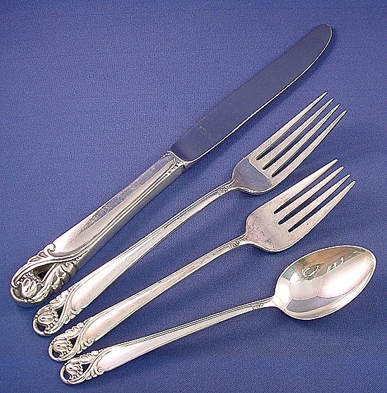 International Sterling Silver Fork & Spoon Set | Used - Good