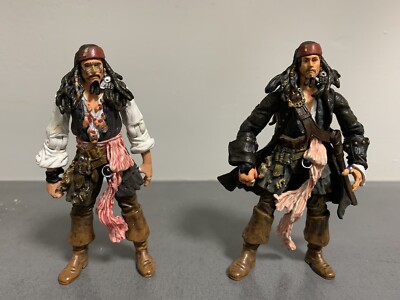 Jack Sparrow Disney Zizzle Figure Pirates of the Caribbean 3.75'' (2) Figures