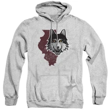 Loyola Adult Pullover Hoodie Shape, Athletic Heather, S-3XL