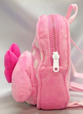 Last One! MY MELODY-Imported (NWT) Plastic Pink Face Backpack Sanrio Face-shaped Backpack My Melody Pink PU 9.85in Double  main image 2