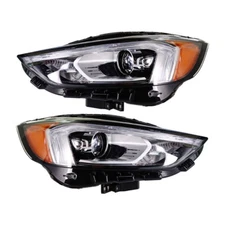 LABLT Headlight Headlamps For 2019-2021 Ford Edge Full LED w/DRL Right&Left Side