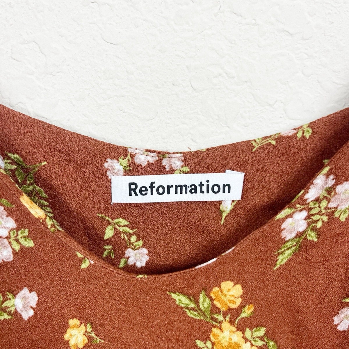 reformation brown floral dress Reformation Floral Dresses for Women