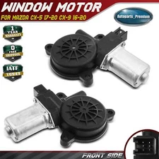 2x Power Window Lift Motor for Lincoln Continental 1988-1992 Rear Left & Right