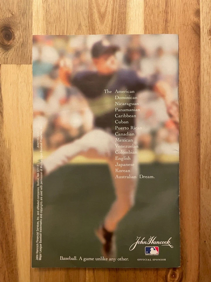 2001 MLB All-Star Game Fanfest Program Autograph Jonathan Lipnicki Jerry Maguire - Image 3 of 3